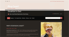 Desktop Screenshot of marycassatt.org